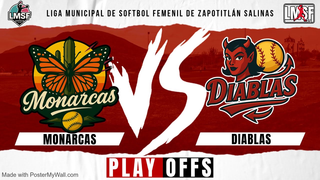 MONARCAS VS DIABLAS | PLAYOFFS