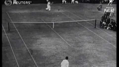 AUSTRALIA: TENNIS - Fred Perry V Jack Crawford (19...