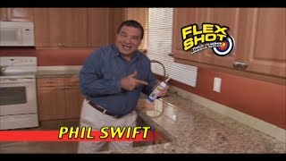 Flex Shot As Seen On TV Commercial Buy Flex Shot As Seen On TV Rubber Caulk With Phil Swift