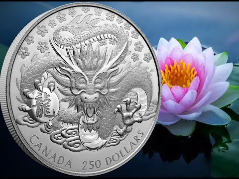 Kilo Pure Silver Coin – Lunar Year Of The Dragon