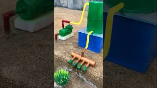 Mini water tank for fertilizer #shortvideo #shortsfeed #tractor #viral #diy