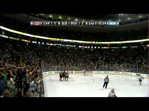 Bruins score 3 shorthanded goals on the same penal...