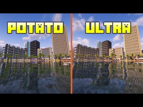 Complementary Unbound | Potato-Ultra | Shader Comparison