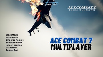 First time playing Ace Combat 7 Multiplayer