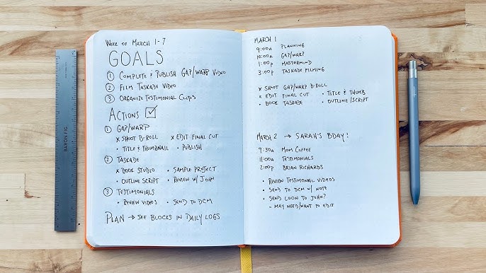 Bullet Journal Ideas for Beginners: A Minimalist Guide — Passion