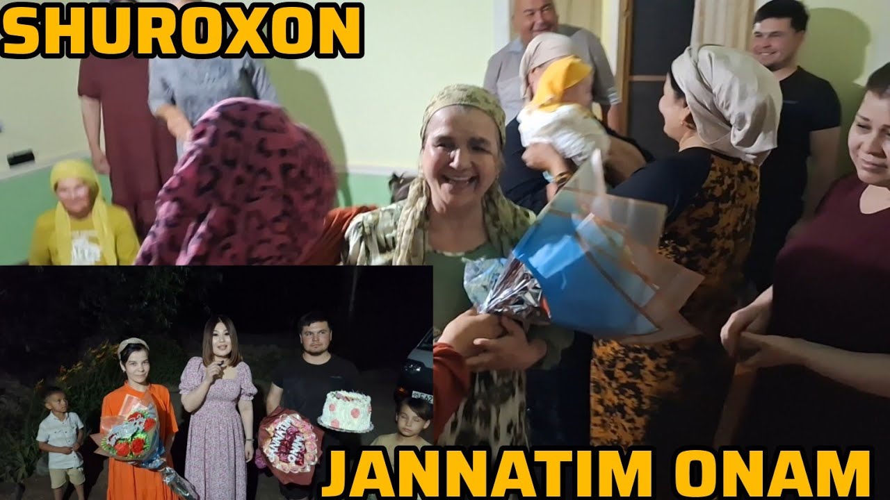 SHOROXONDA TABRIKLOYIXA JANNATIM ONAM