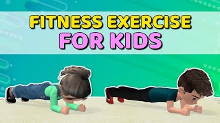 15-MINUTE FULL BODY FITNESS EXERCISE FOR KIDS