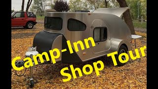 CAMPINN Teardrop Trailer Shop Tour 560 550