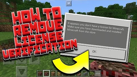 How To Remove License Verification On Minecraft Pocket Edition Using Lucky Patcher