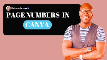 How To ADD Page Numbers In A CANVA Design Like A PRO