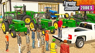 AUCTION DAY! SELLING $1,000,000 WORTH OF TRACTORS! (REAL AUCTIONEER!) | FARMING SIMULATOR 2000