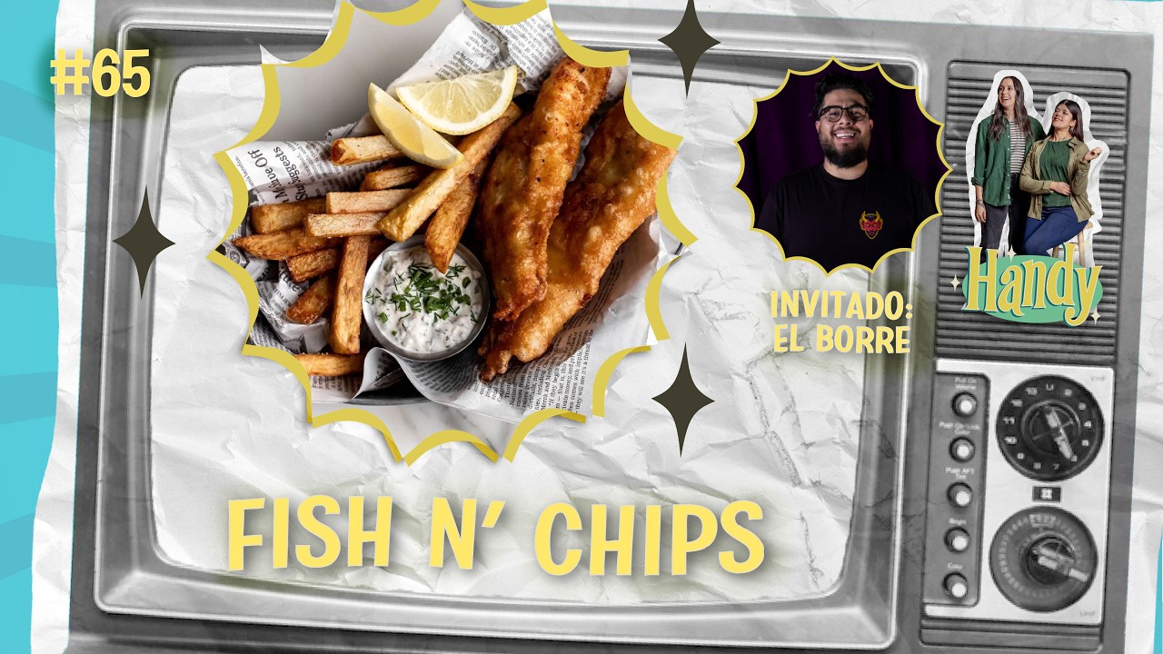 Cocina con Handy: Fish & Chips (con Mario 