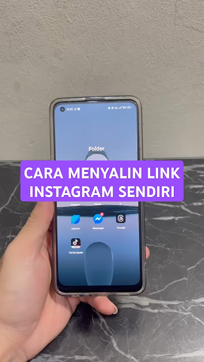 Cara Menyalin Link Instagram Sendiri, Cuma 3 Detik!! #tipspraktis #tutorial #instagram #cara