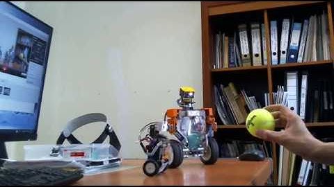 V2P1B - Color Object Tracking Test with machine vision module (Oct 2018)