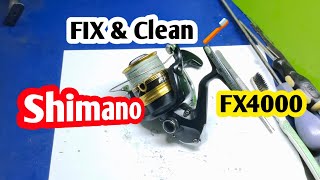 How to Fix and clean Shimano FX4000 /How to fishing ,videos fishing