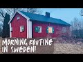 SWEDEN MORNING ROUTINE IN WINTER