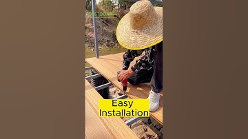 Wood Plastic Composite Decking:Build the nice looking Floor  #compositedecking #compositedeck