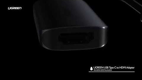 Cáp Chuyển USB-C To HDMI 2.0 4K@60Hz Ugreen 50314 (UGREEN USB C to HDMI Adapter 4K 60HZ)