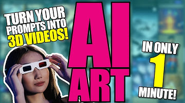 Turn Your Prompts Into 3D Videos (SUPERFAST!)