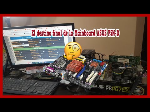 El destino final de la Mainboard ASUS P5N-D