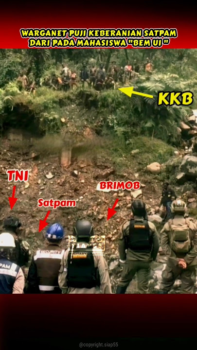 DETIK-DETIK MENEGANGKAN KKB VS APARAT GABUNGAN #shorts #siap55 #tni #kkb