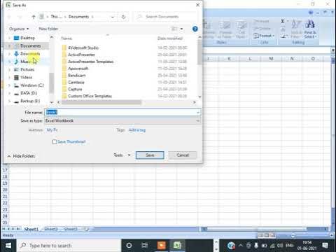 exel file open - YouTube