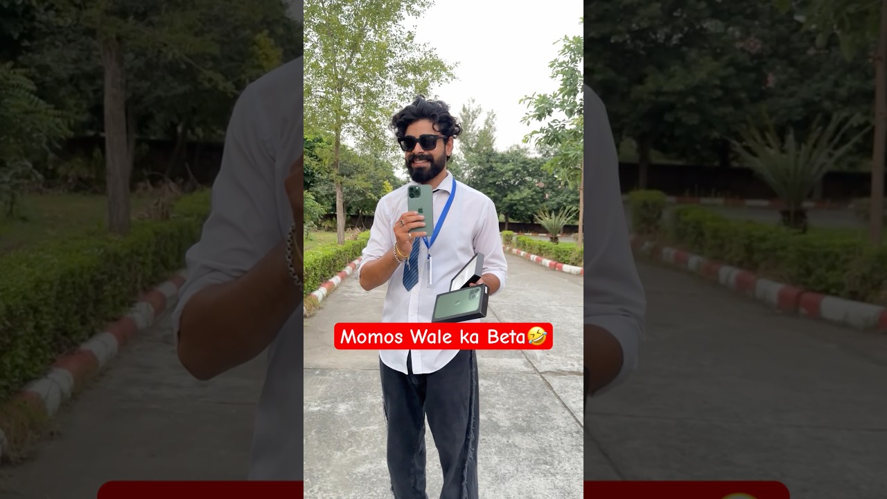 Momos wale ka beta 🤣 #shorts #comedy #teratrigun #funny #momoswala