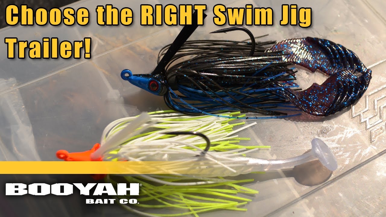 Jason Christie's Top 3 Trailer Picks for Swim Jig Fishing 