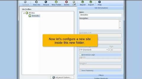 Instellen van FTP Voyager