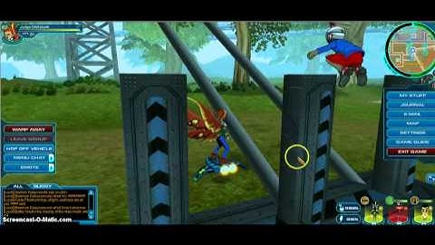 fusion fall power lines and a snail