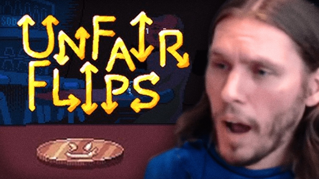 Gambling Addict Plays With A Single Coin - Jerma Plays Unfair Flips