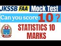JKSSB FAA Full Mock Test | Full length Mock Test | FAA Test Series | JKSSB FAA 2026