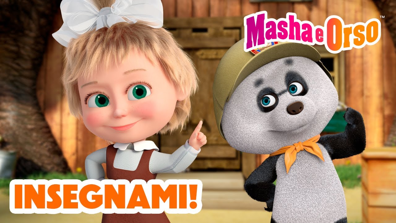 💥 Masha e Orso 🧑‍🏫 Insegnami! 🙇🏼‍♀️ Cartoni animati per bambini 📺 Teach Me!