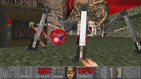 Unity DOOM - E3M8 UV-Pacifist in 1:06