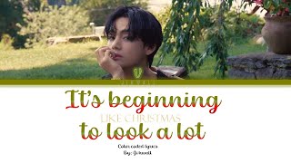 BTS V Taehyung- It’s Beginning To Look A Lot Like Christmas (cover) Lyrics