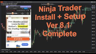NInja Trader Ver 8.1 New install Setup Data Feed⚡ screenshot 3
