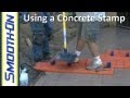 How to Use a Concrete Stamp