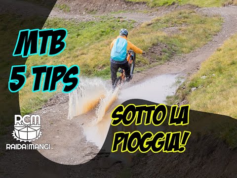 Video: Puoi andare in mtb sotto la pioggia?