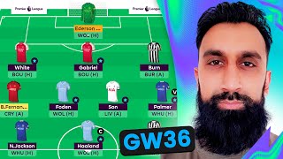 "JACKSON MUST START!" | FPL Salah's Team Reveal | Gameweek 36 | Fantasy Premier League 2023/24