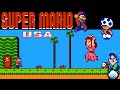 Super mario usa fc  famicom game  full game completion session 