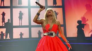 CARRIE UNDERWOOD “JESUS TAKE THE WHEEL & HOW GREAT THOU ART” VEGAS 12-10-21 FRONT ROW RESORTS WORLD