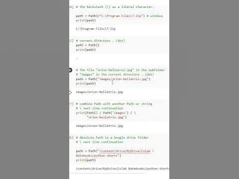 How to Set Path to a Folder or File in Python #python #pythons # ...