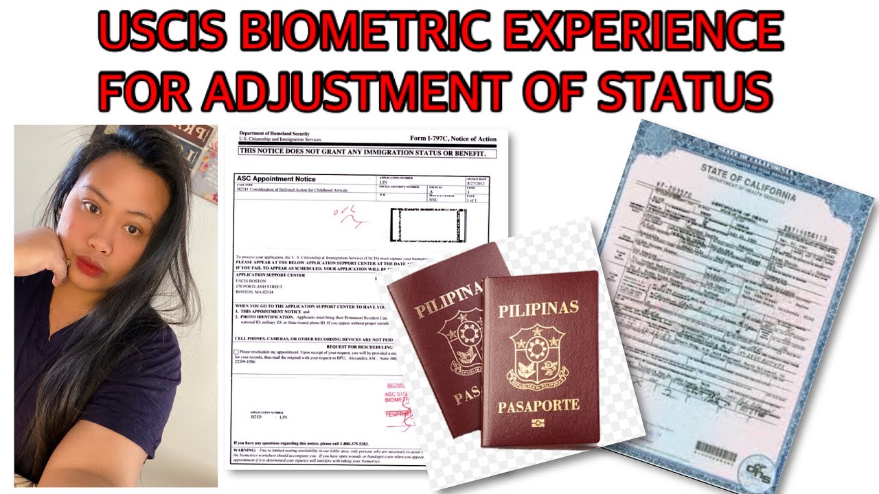 USCIS BIOMETRIC EXPERIENCE AND REQUIREMENTS FOR ADJUSTMENT OF STATUS 5