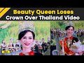 Malaysian beauty queen viru nikah terinsip  loses crown over viral thailand holiday