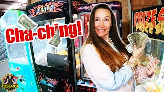 We Collected SO MUCH CASH From Our Mini ARCADE! | GalaxyGames843