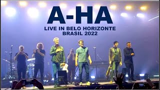 A-HA LIVE IN BELO HORIZONTE BRAZIL - Show at Expominas 07/22/2022