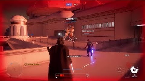 Darth Vader HVV gameplay on Bespin