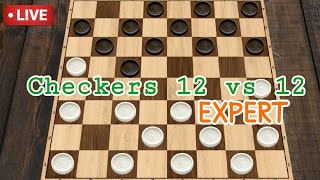 Checkers 12 vs 12 EXPERT
