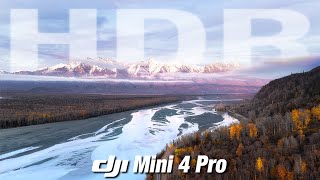 DJI Mini 4 Pro - 4K HLG HDR Cinematic Video | ALASKA