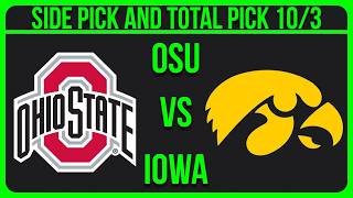 Ohio State vs Iowa | College Football Picks Today 10/3/26 CFB NCAAF Week 5 Picks Predictions (3/6)